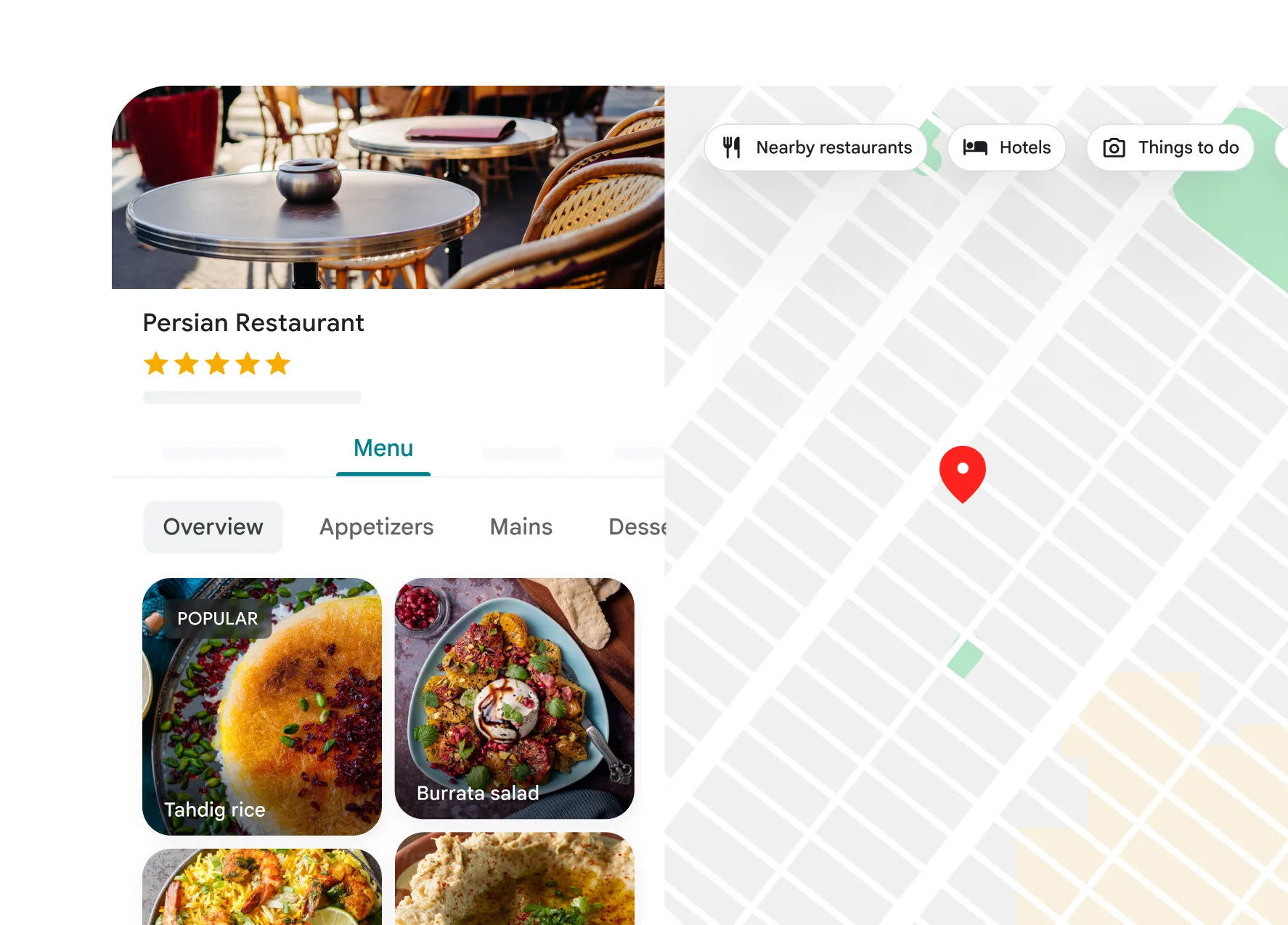 Google Haritalar üzerinde işletme profili — Meatek Google İşletme yönetimi